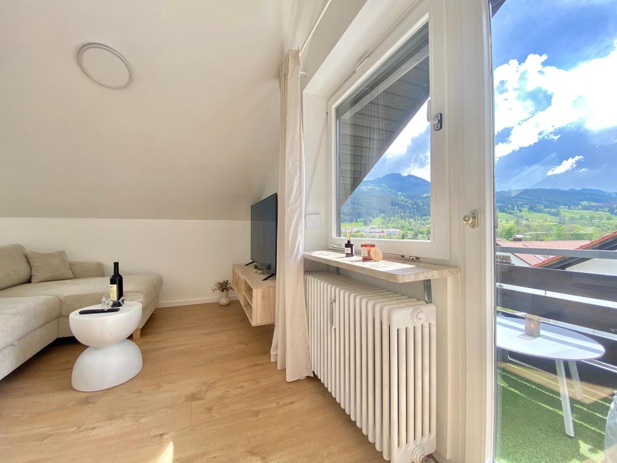 Best Butler Alpspitz Apartment Kueche Parken Balkon Nesselwang Kültér fotó